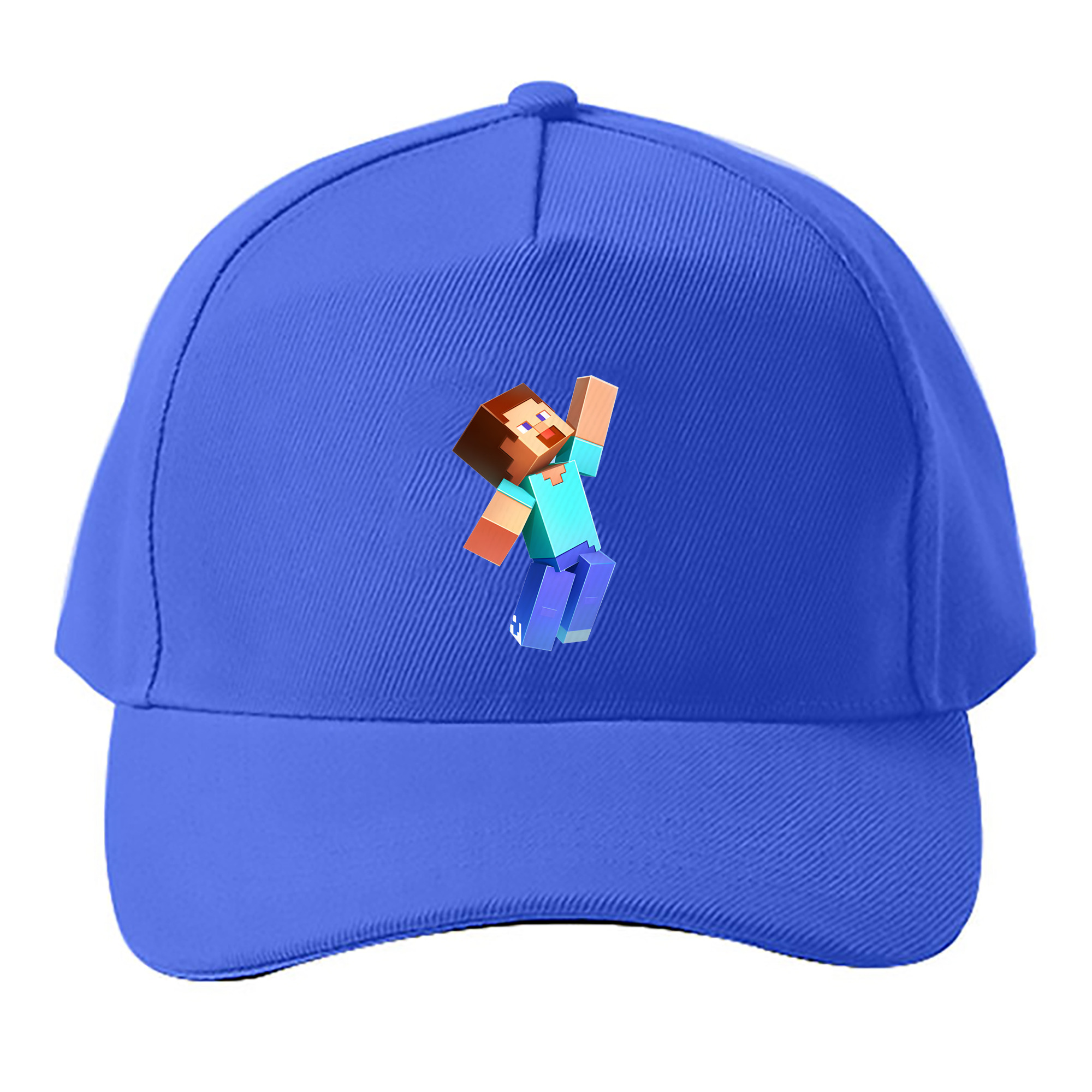 （画像用） マインクラフト ブロックの世界 Minecraft MC Block world ベースボールキャップ 綿100％ 男女兼用 帽子 スポーツ